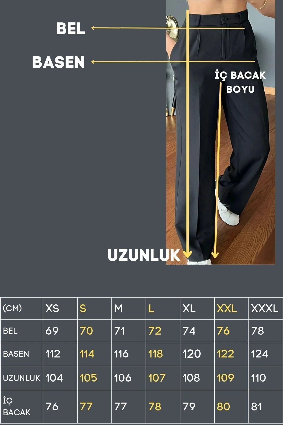 Premium Bambu Pantolon